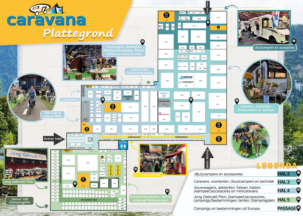 Plattegrond Caravana 2025 KLEIN