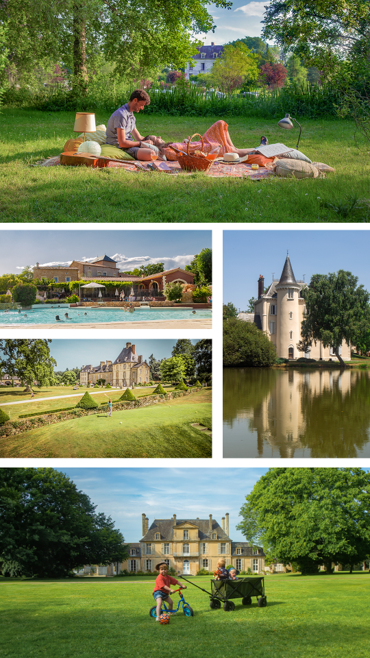 Collage website les castels